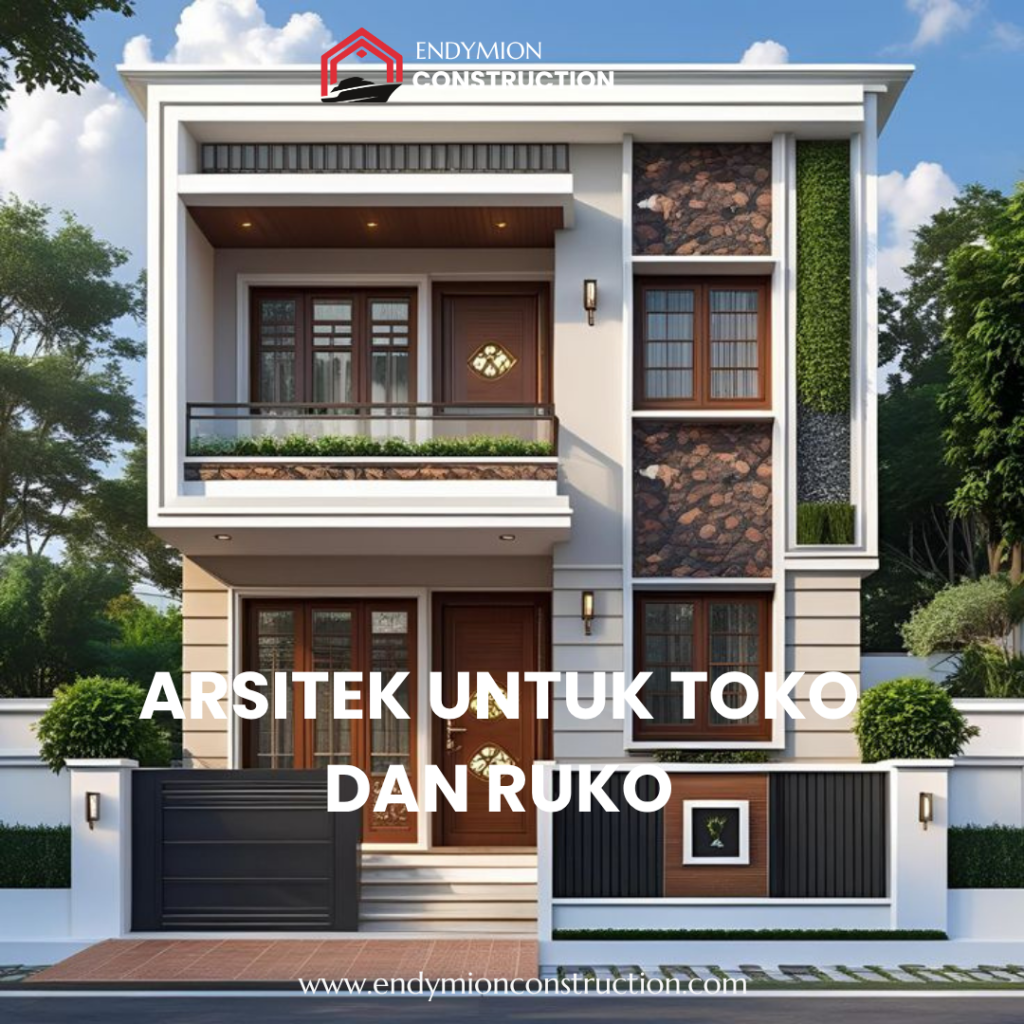 Arsitek untuk toko dan ruko