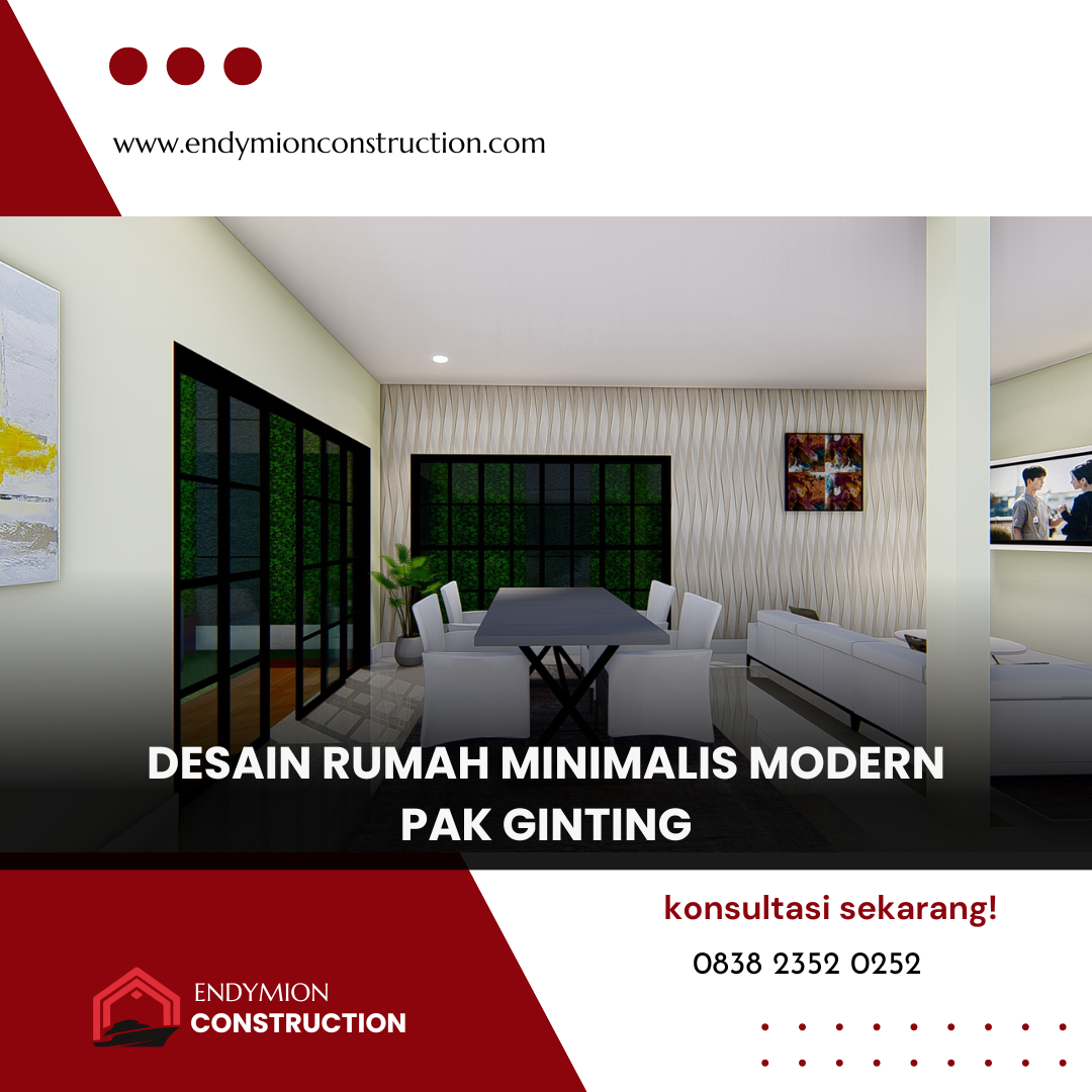 Desain rumah minimalis modren – pak ginting