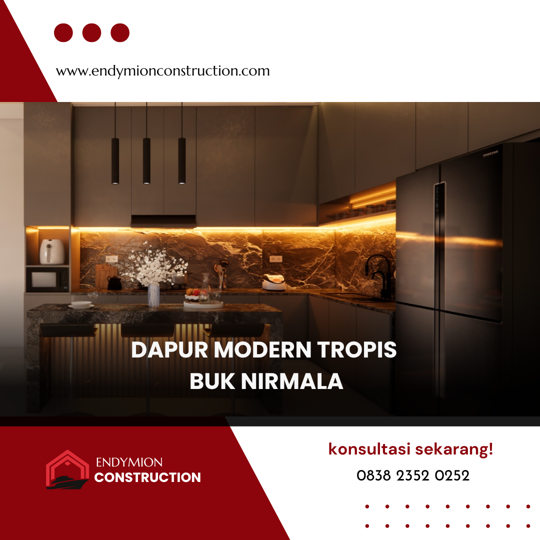 Dapur Modern Tropis – buk nirmala