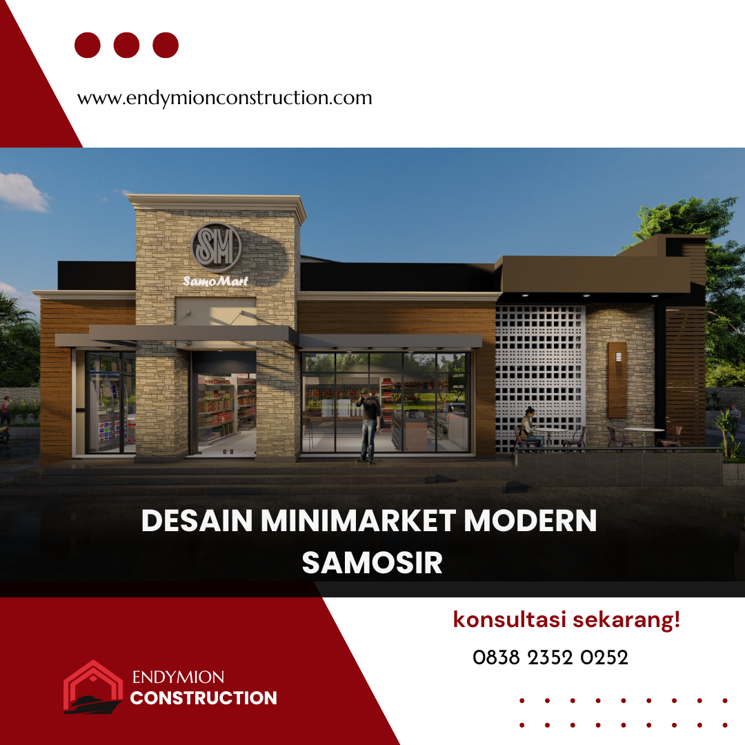 Desain Minimarket Modern – Samosir