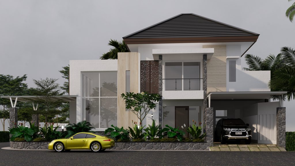 desain rumah nias