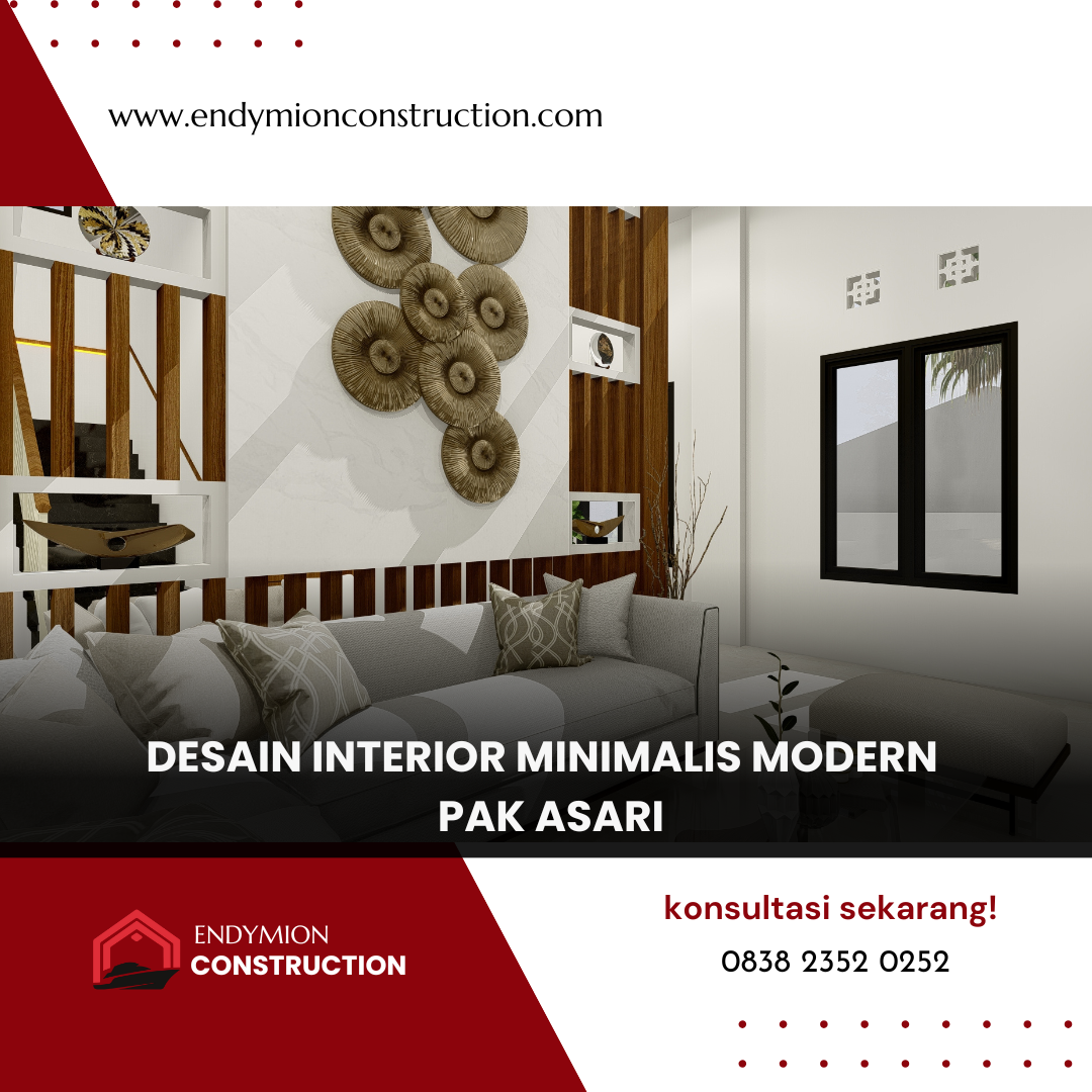 Desain Interior Minimalis Modern – Pak Asari