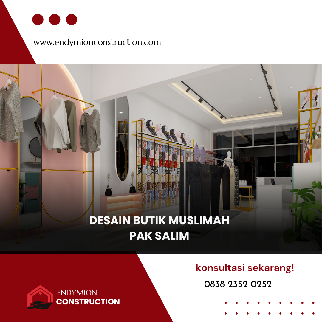Desain Butik Muslimah – Pak Salim