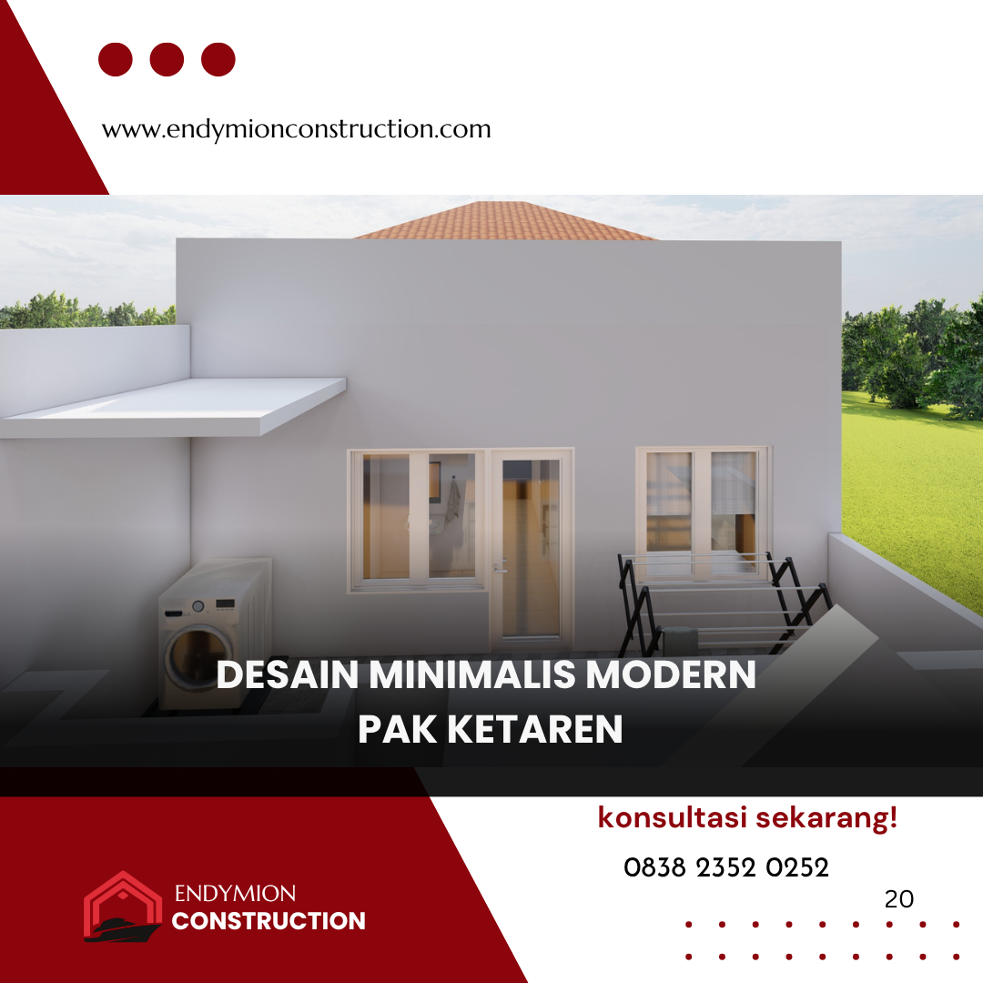 Desain Minimalis Modern – Pak Ketaren Desain Minimalis Modern – Pak Ketaren