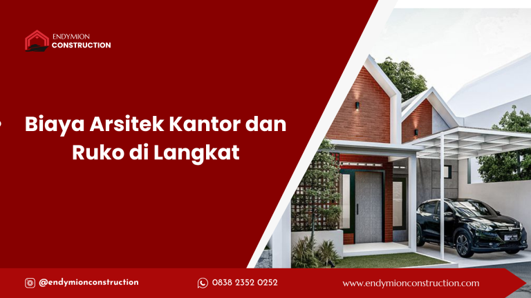 Biaya Arsitek Kantor dan Ruko di Langkat