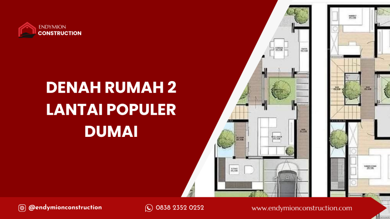 nenah rumah 2 lantai populer dumai