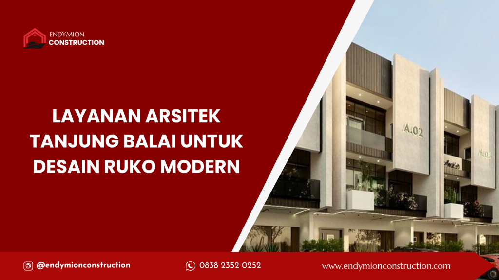 ruko modern tanjung balai