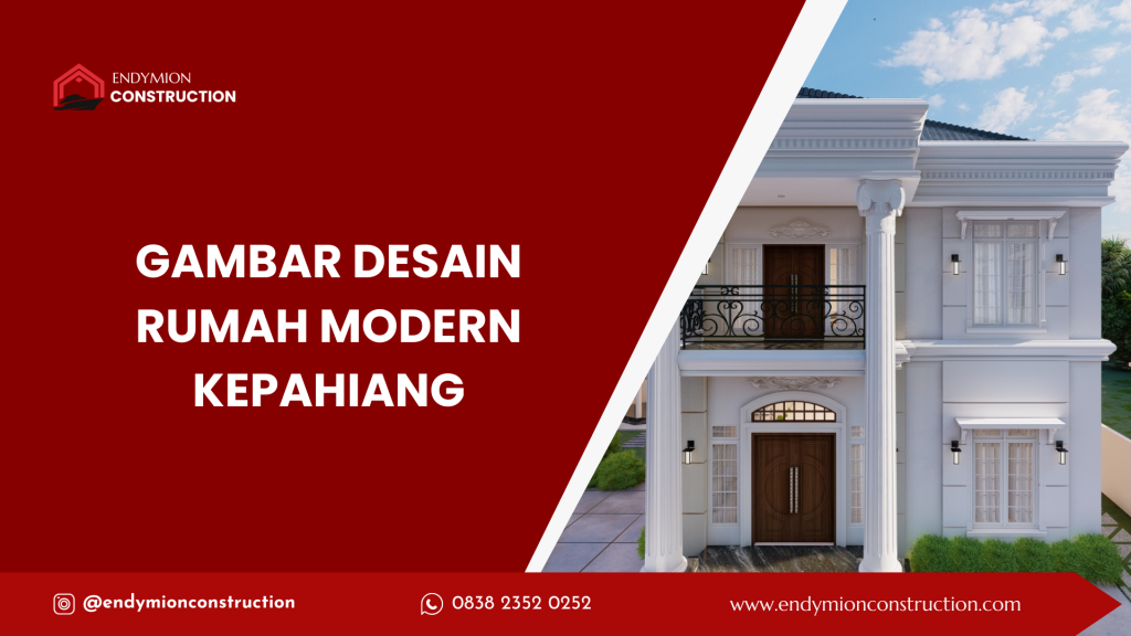 gambar rumah modern kapahiang