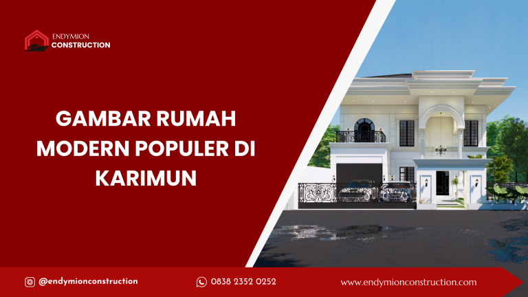 gambar rumah modern populer di karimun