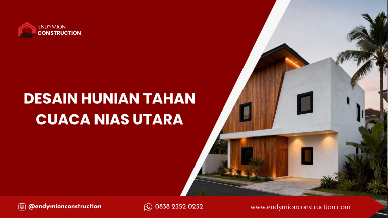 hunian tahan cuaca nias utara