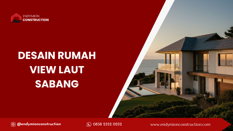 desain rumah view laut sabang