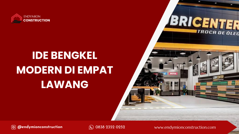 ide bengkel modern di empat lawang