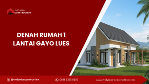 Denah Rumah 1 Lantai Gayo Lues