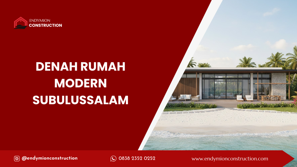 Denah Rumah Modern Subulussalam