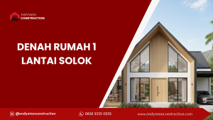 Desain Rumah 1 Lantai Solok