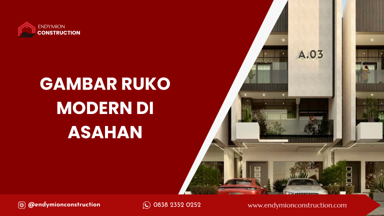 gambar ruko modern di asahan