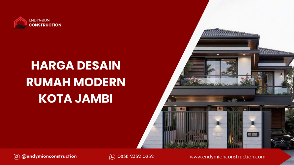 harga desain rumah modern kota jambi