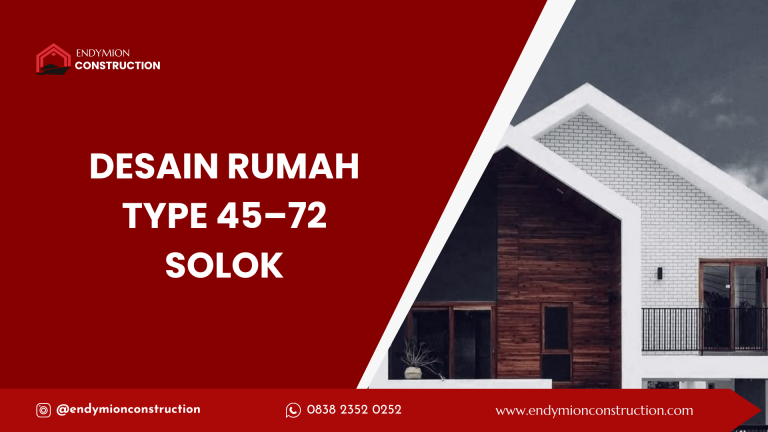 desain rumah type 45-72 solok
