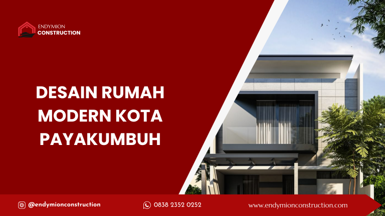 desain rumah modern kota payakumbuh