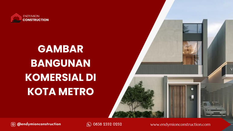 gambar bangunan komersial di kota metro