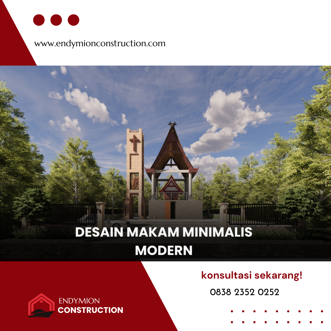 Desain Makam Minimalis Modern