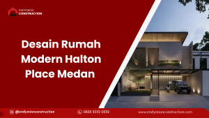 Desain Rumah Modern Halton Place Medan