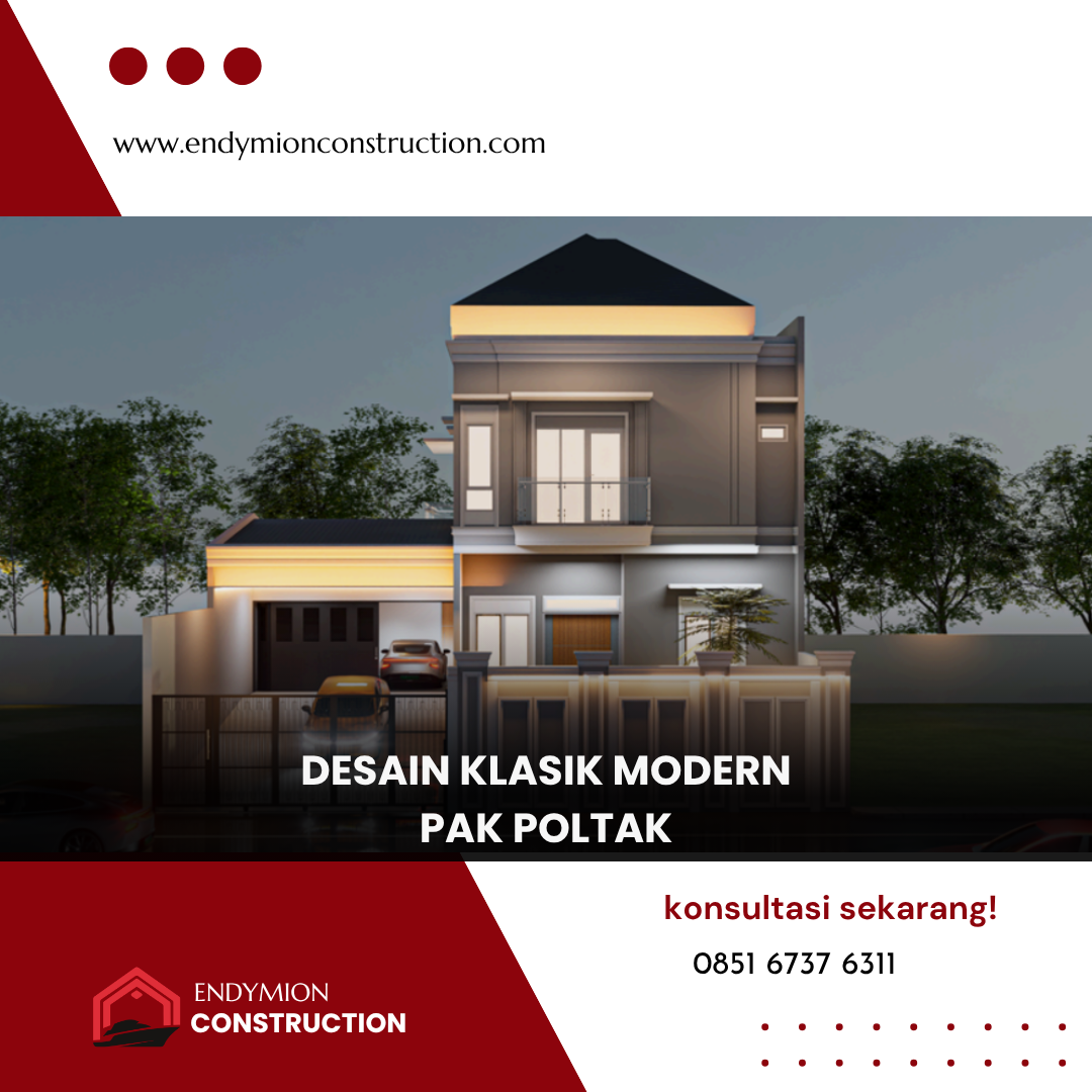 Desain Rumah Klasik Modern – Pak Poltak