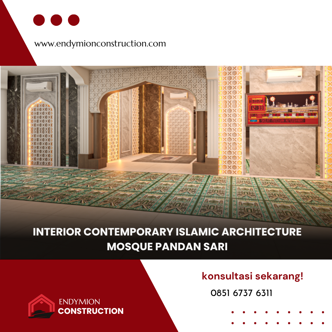 Kontemporer Islami – Interior Mosque Pandan Sari Kontemporer Islami – Interior Mosque Pandan Sari