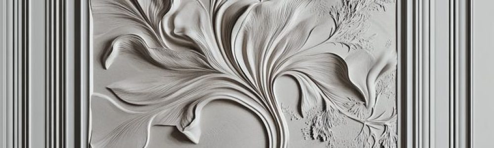basrelief abstract floral wavy design basrelief abstract floral wavy design